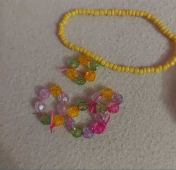 Set bijuterii, bijuterii lucrate manual