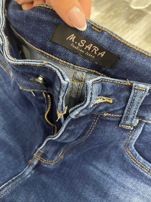 Дамски дънки-еластични