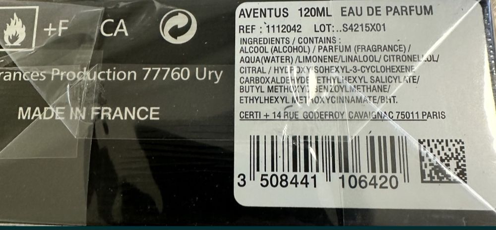 Продам парфюм Creed aventus