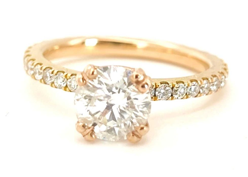 Inel 18k cu diamante naturale 1.85ct