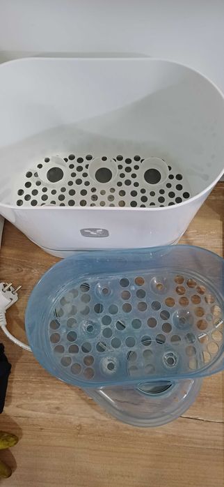 Електрически парен стерилизатор Cangaroo - 3 в 1, сив