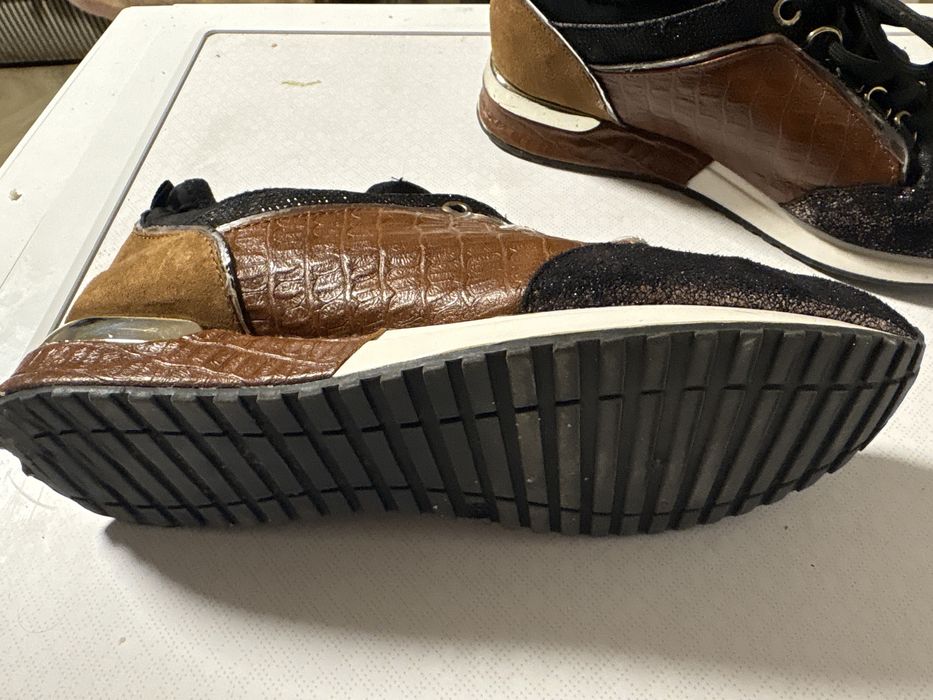 Adidasi de piele de CROCODIL