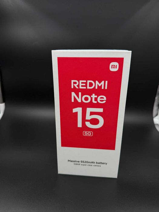 Dracula Amanet: Redmi Note 15, 256Gb/8Ram/SIGILAT.