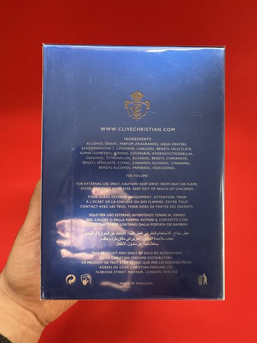 Оригинальный Clive cristian Hedonistic