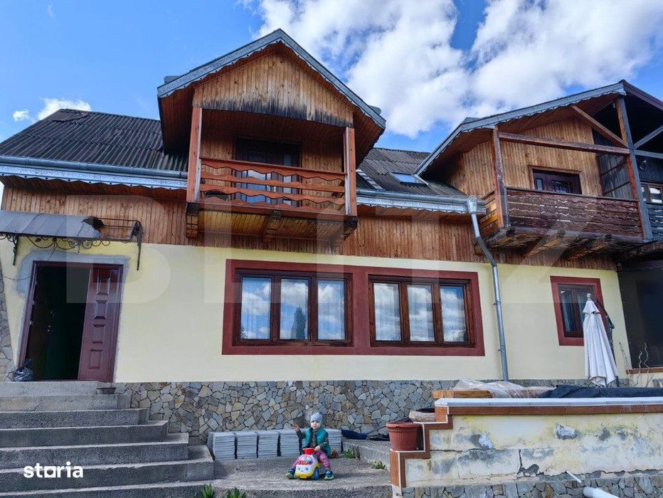 Ocazie unica! Cabana 200 mp utili, teren 800 mp, Ilisesti