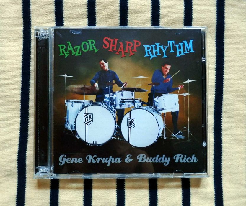 CD(2CDs) - Gene Krupa & Buddy Rich - jazz drummers