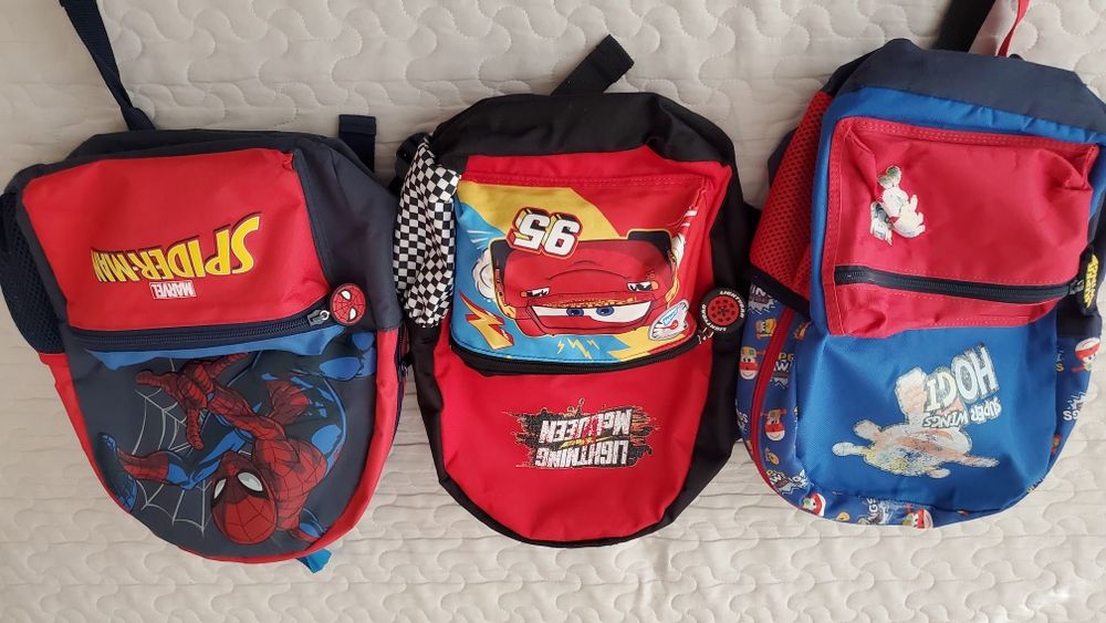 Детски раници-3броя