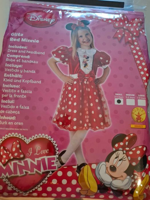 Rochie Minnie 3-4 ani noua, Anglia