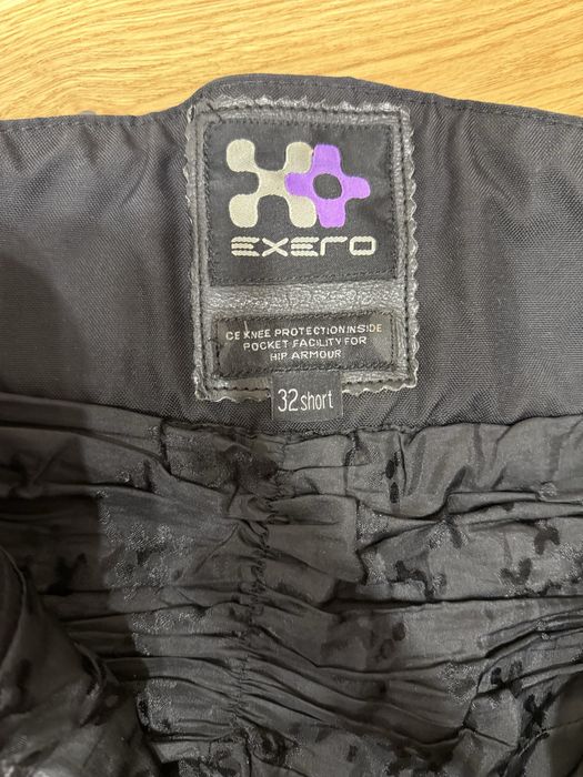 Кожен мото панталон