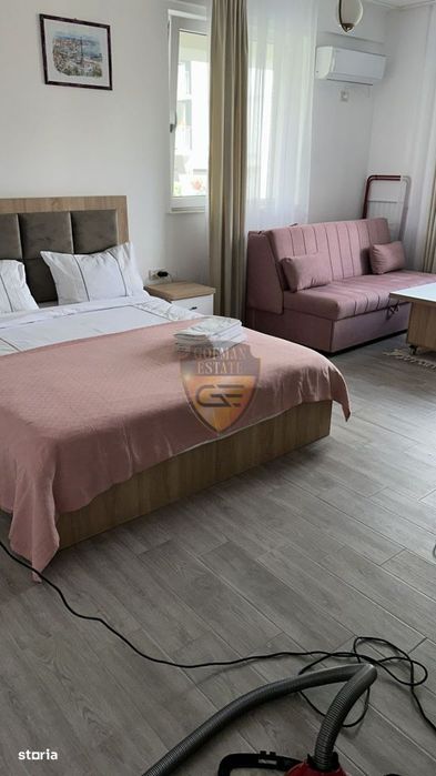 Studio Mamaia Nord Lidl, Mobilat, utilat, centrala gaz, aer conditiona