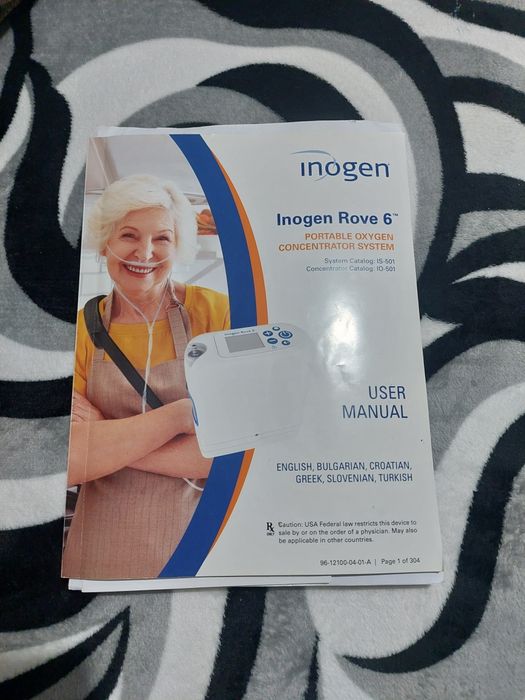 Concentrator oxigen portabil inogen rove 6 16 celule