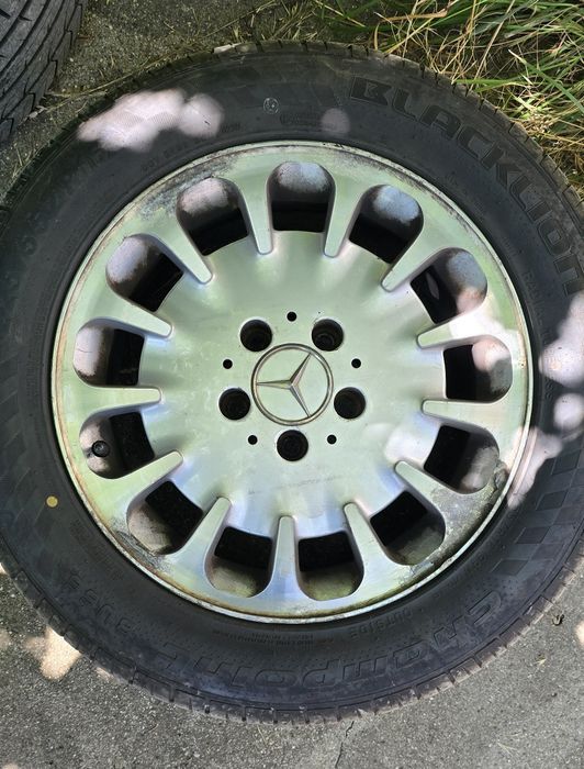 Алуминиеви джанти за Mercedes 16 цола с летни гуми 225 55 16