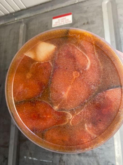 Шашлык рыба балык из лосося