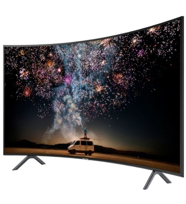 Televizor LED Curbat Smart Samsung 65", 163 cm 4K, Impecabil!
