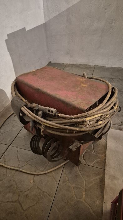 Советский сварочный аппарат, сварка