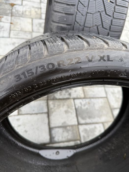 Anvelope iarna 315 30 22 continental