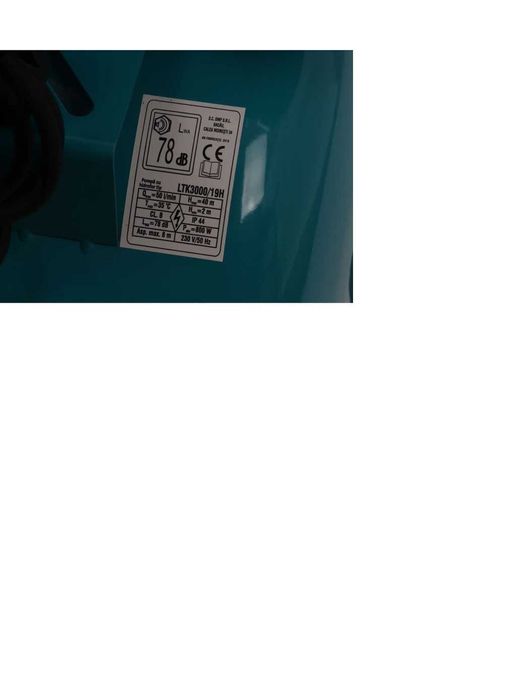 Technik LTK3000/19H, cu pompa autoamorsanta din fonta + vas 19 L