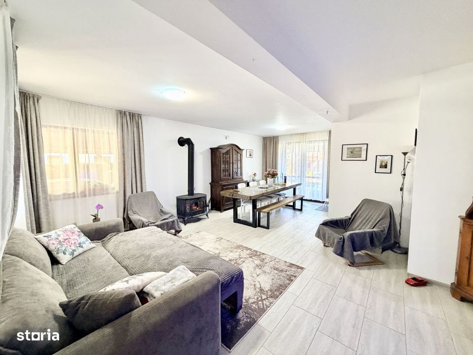 Duplex cu 4 camere complet mobilat - Cartier Europa - Mosnita Noua