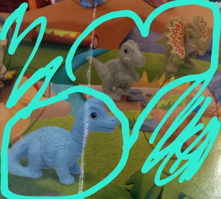 Киндер динозавры