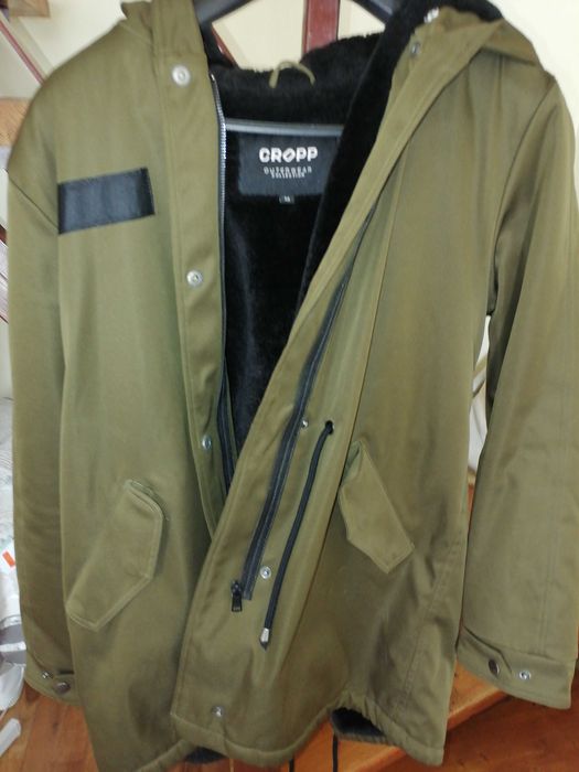 Geaca de iarna verde