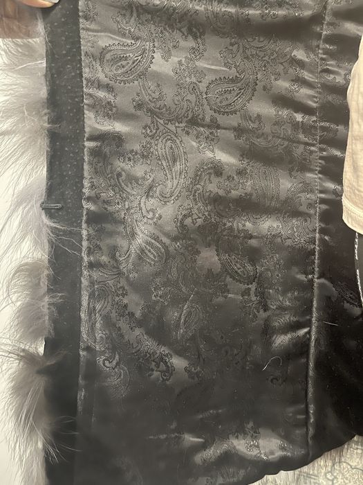 Меховая жилетка