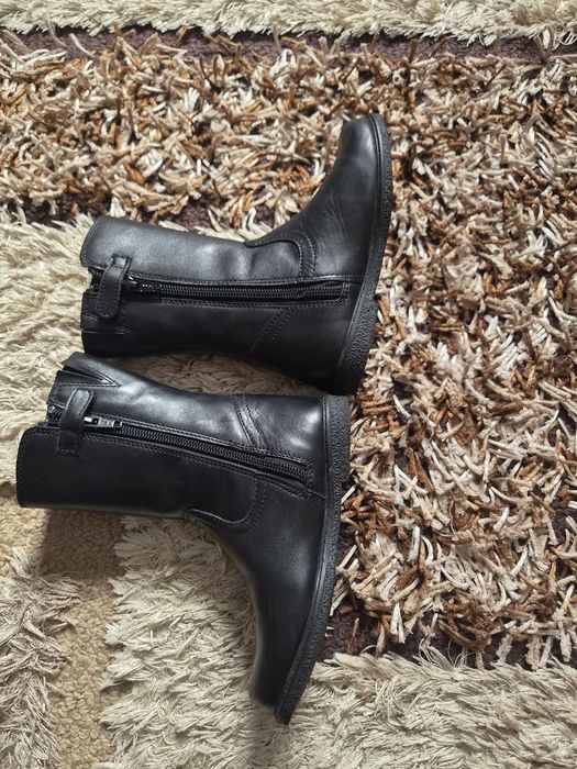 Cizme Geox fetite, din piele