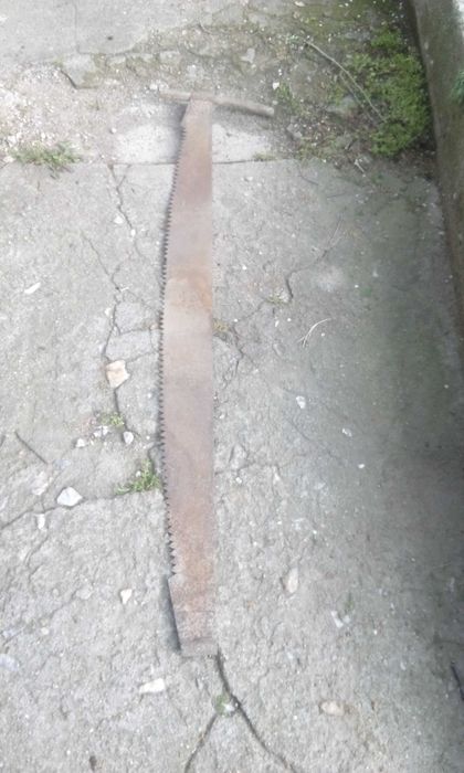 Стар ръчен трион-Жага