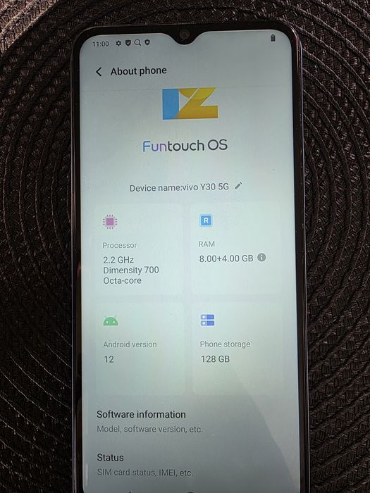 vivo Y30 5G / 128GB / 8RAM