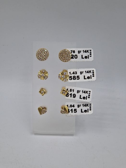 Cercei Aur 14k  #49541 #49460 #49513 #49554