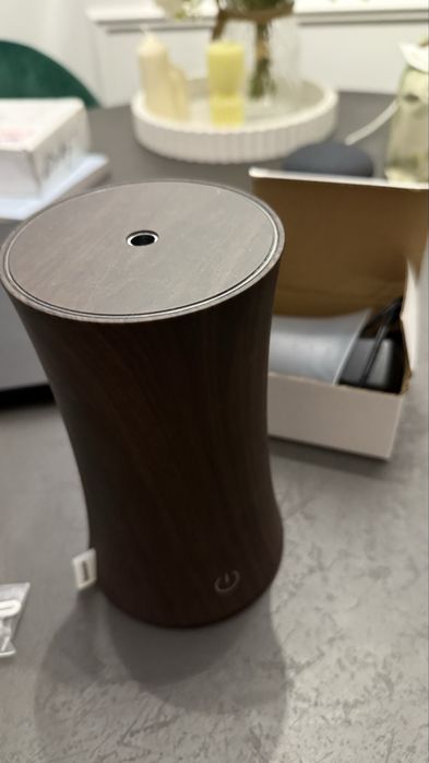 Aparat aromaterapie uleiuri esentiale iluminat cu buton touch