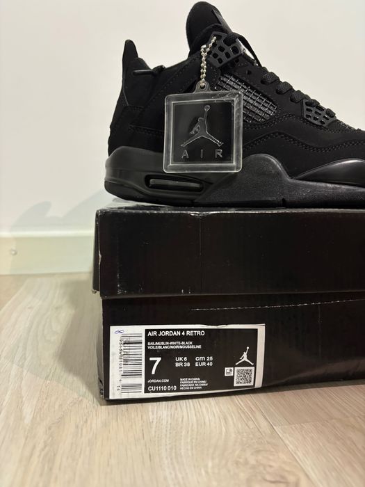 Jordan 4 black cat