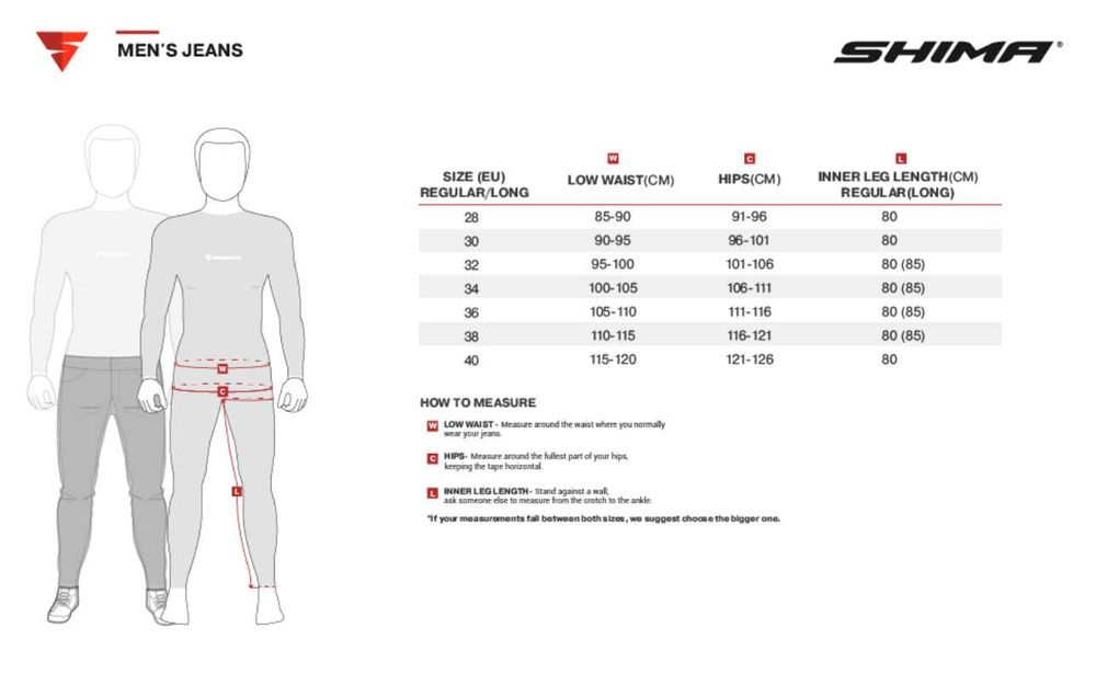 Мъжки дънки за мотоциклет SHIMA GIRO URBAN 2.0 COOLMAX®