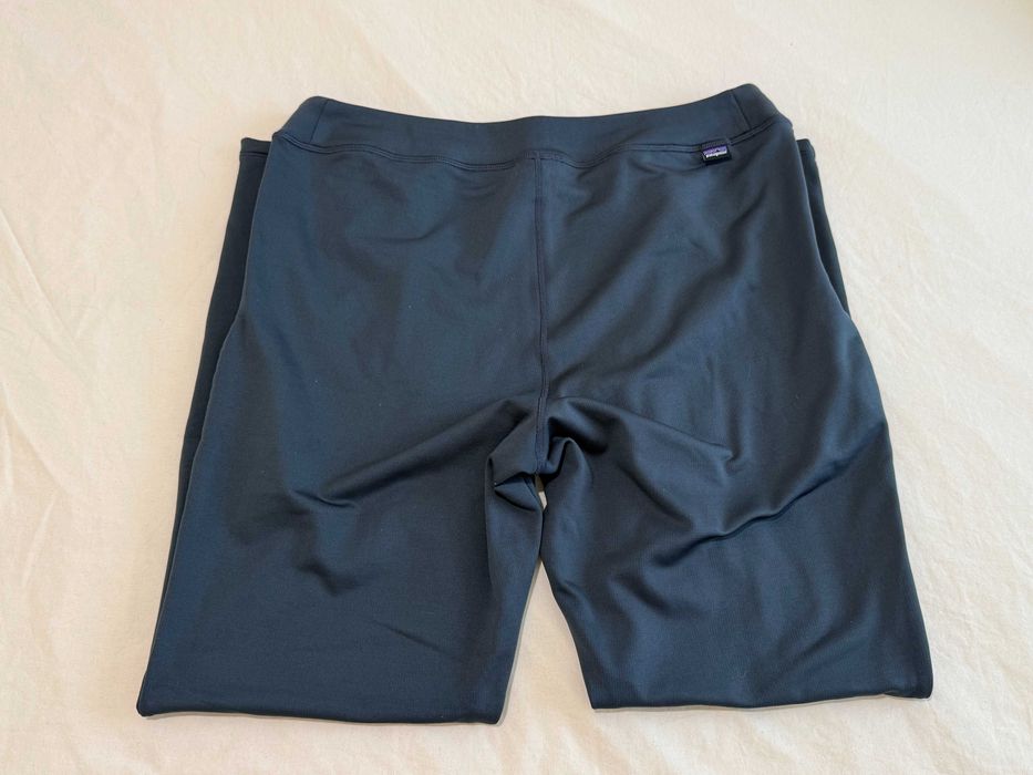 Продавам панталон / термоклин Patagonia R1 Thermal Bottoms, Smolder Blue, размер L – отлично състояние