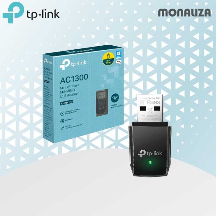 Wi-Fi адаптер - TP-LINK Archer T3U (AC1300mbps)