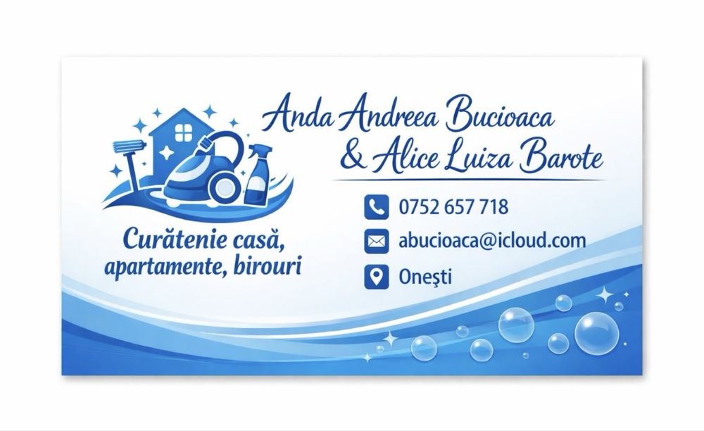 Curatenie, seriozitate si respect!