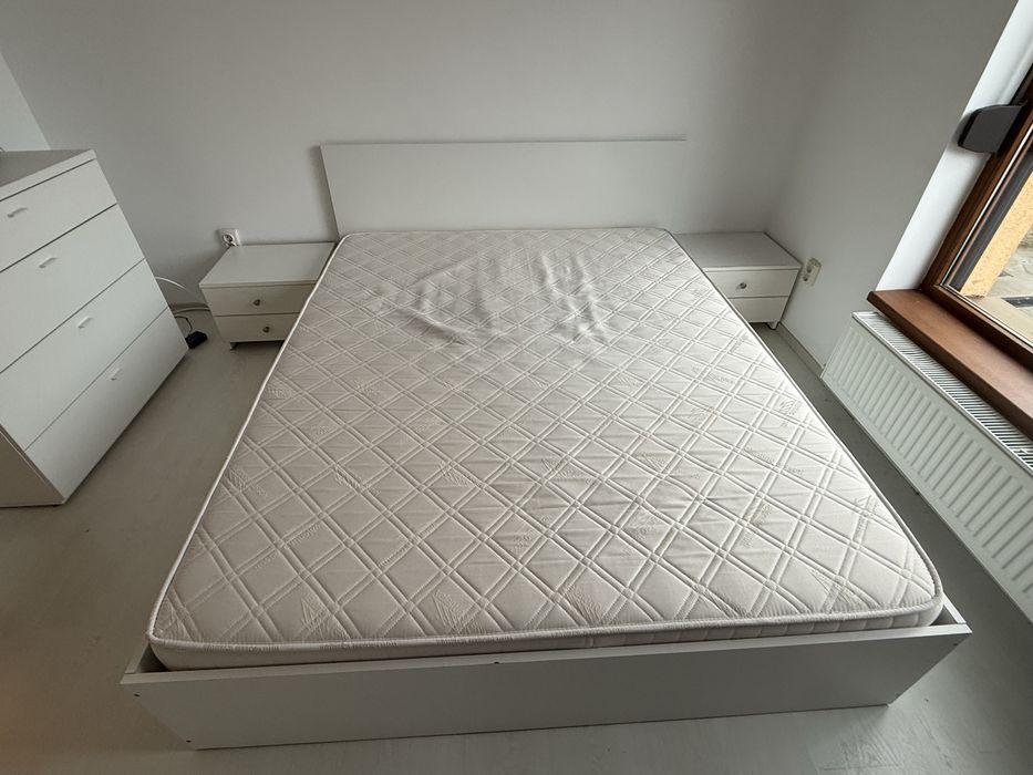 Pat + saltea + noptiere