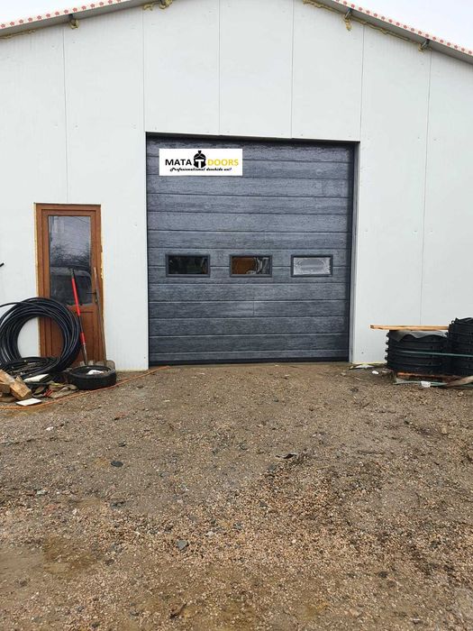 Usa L3xH3 gri. usi garaj/rezidentiale/sectionale/industriale/hale