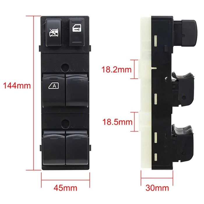 Butoane NOI geamuri Nissan X-trail T31 anii 2007-2013