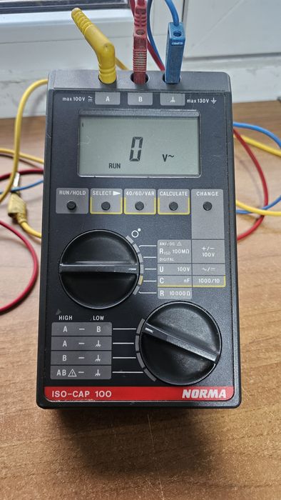 Mutimetru, tester de izolație Lem Norma iso-cap 100