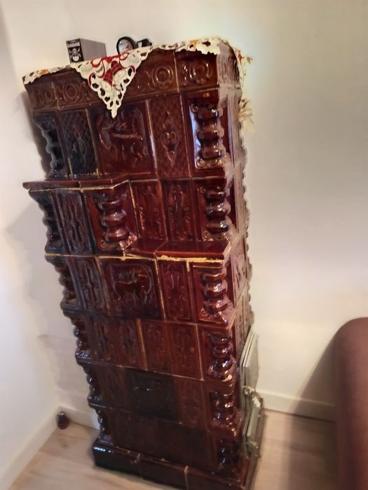 Teracota de încălzit cu combustibil solid