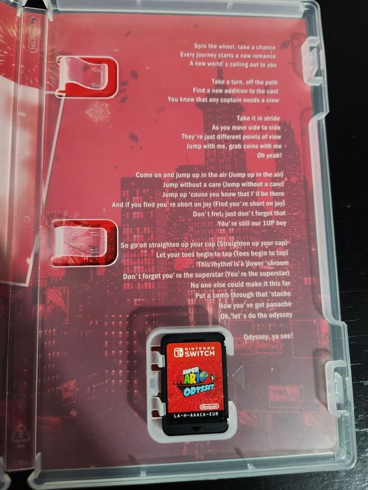 Mario Odyssey Nintendo Switch