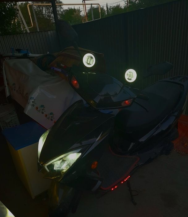 Мопед м8 про 125 куб