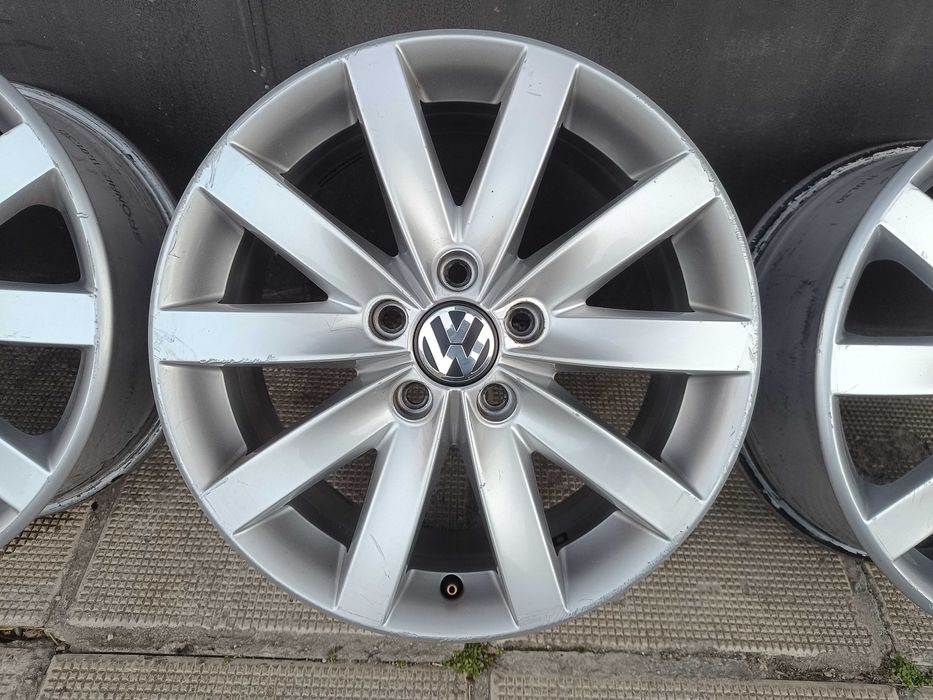 ОРИГИНАЛНИ джанти 17 'цола 5x112 7J ET54 VW Golf 6 / ФОЛКСВАГЕН Голф 6
