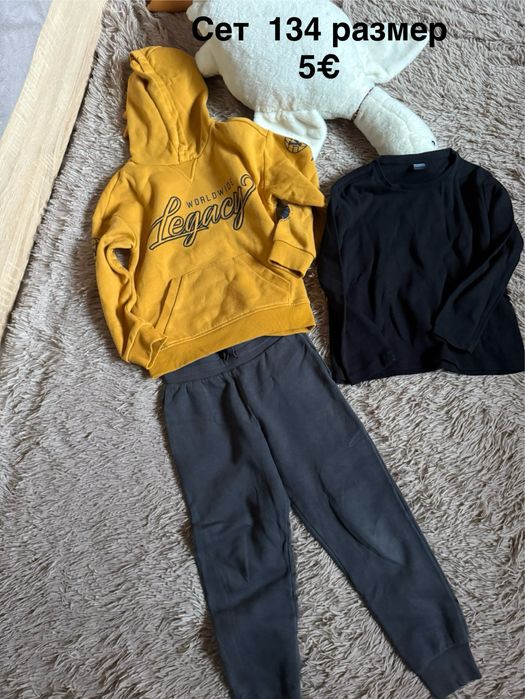 Детски дрешки за момче размер 128 и 134