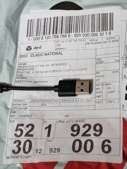 Geantă sport Nike Brasilia 9.5 xs 25 litri culoare negra (nouă, sig)