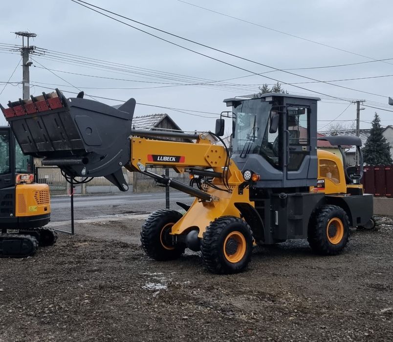 Vola~Incarcator Frontal Brat Telescopic Lubeck Frt 201 Nou