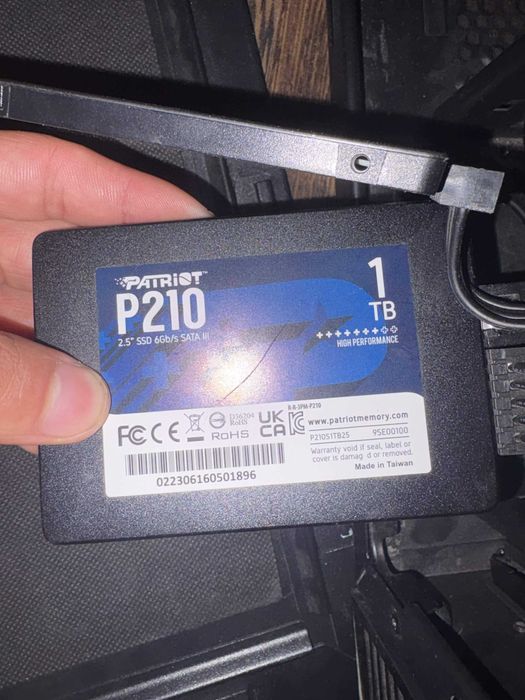 Ssd patriot P210 1TB sata iii 2.5 – sănătate 100%