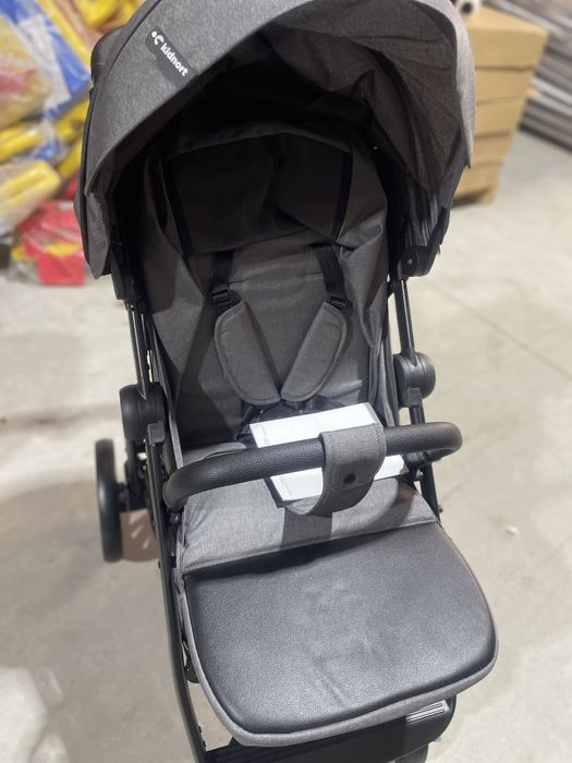 Carucior sport 0-48luni cu pliere compacta Kidnort Sjolejon Lion Black