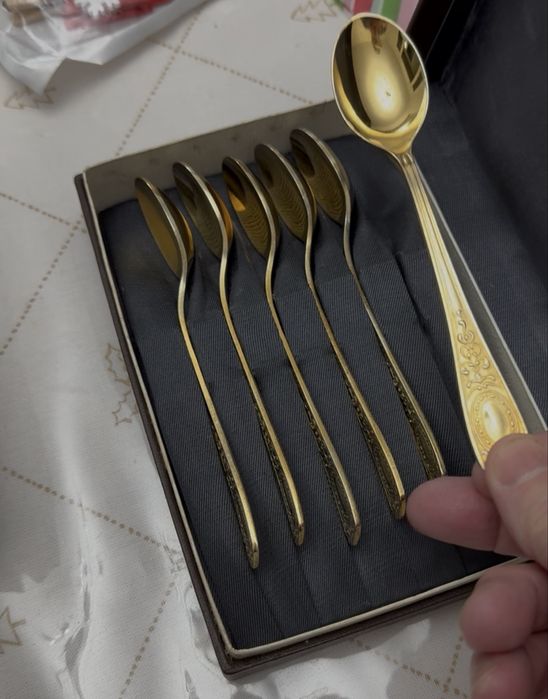 Чайные ложки. СССР. Мельхиор.