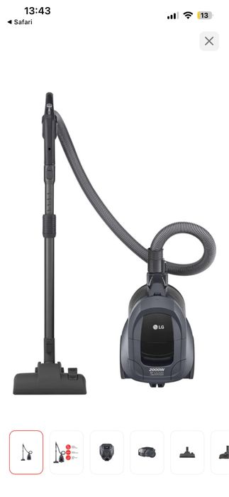 Продам пылесос lg 2000w